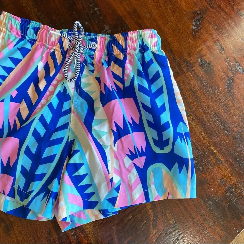 Boardies Swimwear Men's size small Swim Shorts Trunks Resort Vacation Colorful